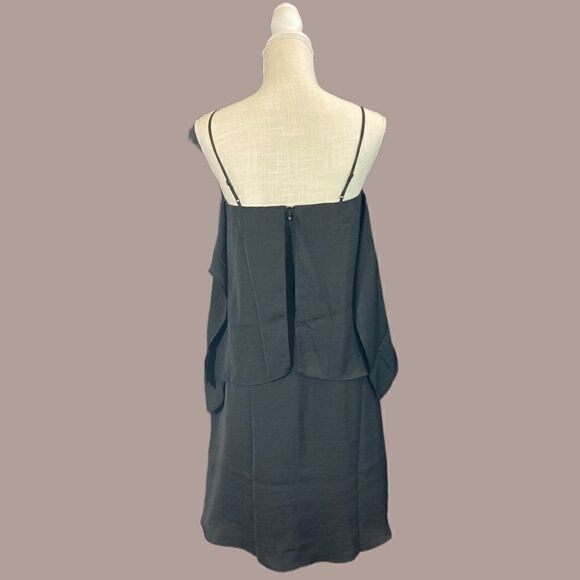 Black Paris Sunday Layered Shift Dress - Picture 3 of 7